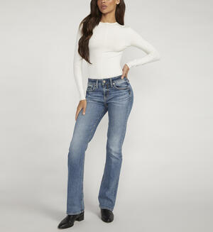 Suki Mid Rise Bootcut Jeans