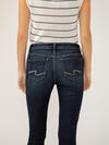 Elyse Mid Rise Luxe Stretch Capri image number 4