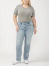 Suki Mid Rise Slim Bootcut Jeans Plus Size image number 0