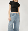 High Rise Barrel Leg Jeans, , hi-res image number 3