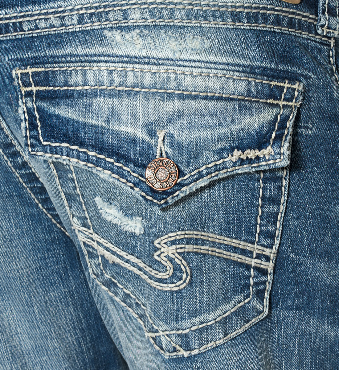 Buy Zac Straight Leg Medium Wash for USD 91.00 Silver Jeans US New