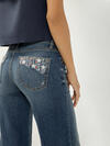 Suki Mid Rise Wide Leg Americana Luxe Stretch Jeans image number 3