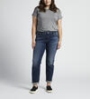 Boyfriend Mid Rise Slim Leg Jeans Plus Size, , hi-res image number 0