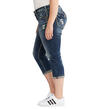 Elyse Capri Dark Wash, , hi-res image number 2