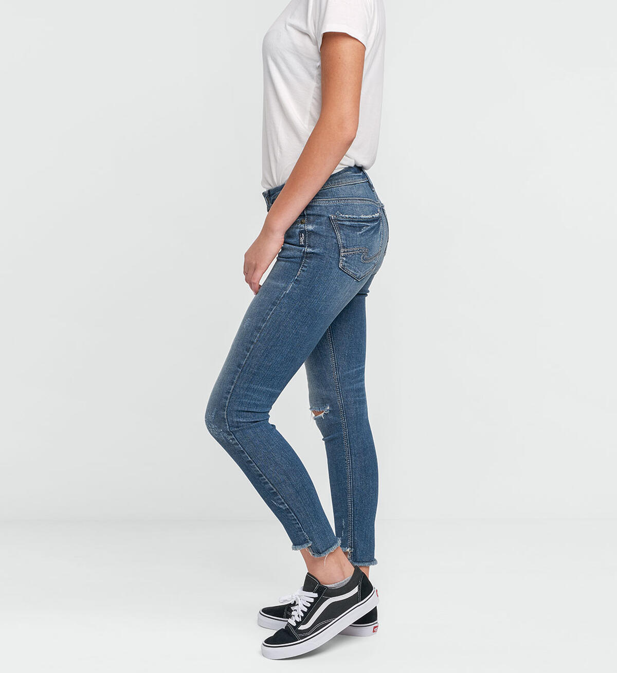 Calley Ankle Skinny Dark Wash, , hi-res image number 2