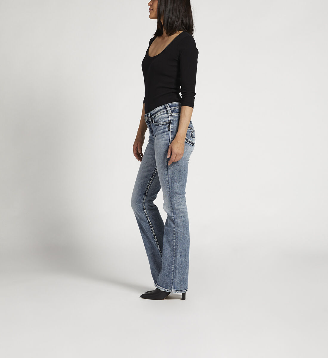 Jeans Bootcut a vita alta in Blu - 7 For All Mankind