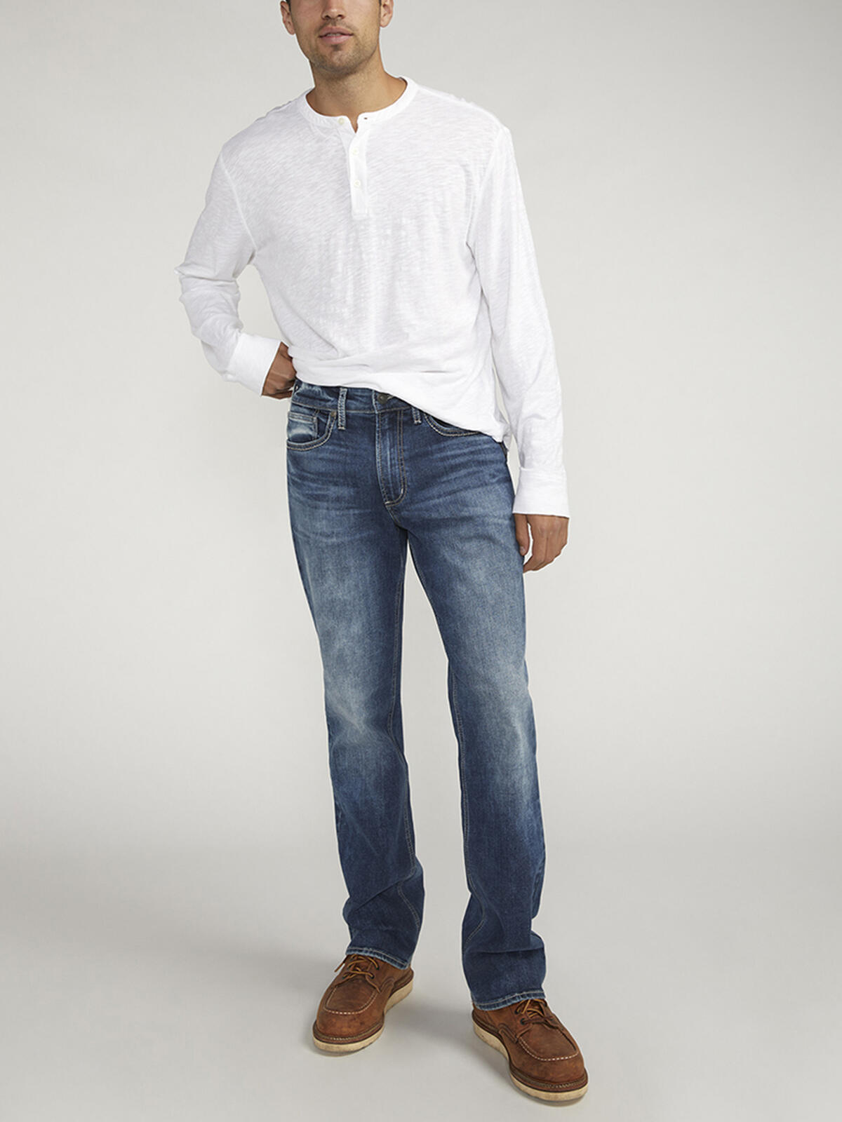 Gordie Loose Fit Straight Leg Jeans image number 0