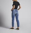 Boyfriend Mid Rise Slim Leg Jeans, Indigo, hi-res image number 1