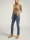 Suki Mid Rise Straight Leg Luxe Stretch Jeans image number 2