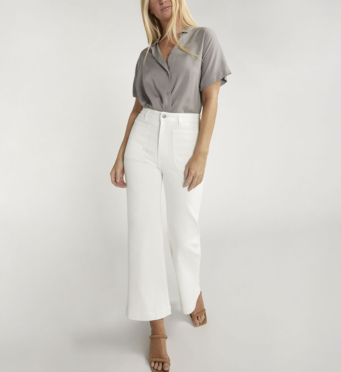 Buy High Rise Wide Leg Pant for USD 78.00 | Silver Jeans US New