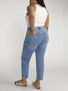 High Rise Straight Leg Carpenter Pant Plus Size image number 1