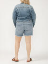 Boyfriend Mid Rise Shorts Plus Size image number 1