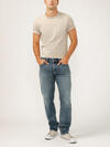 Eddie Classic Athletic Fit Tapered Leg Luxe Heritage Jeans image number 0