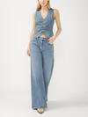 Highly Desirable High Rise Ultra Wide Leg Jeans, , hi-res image number 4