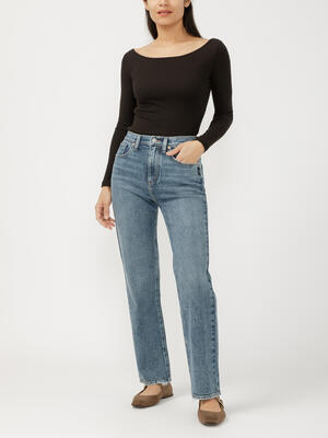 Highly Desirable High Rise Wide Leg Jeans
