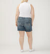 Boyfriend Mid Rise Luxe Stretch Shorts Plus Size, , hi-res image number 1