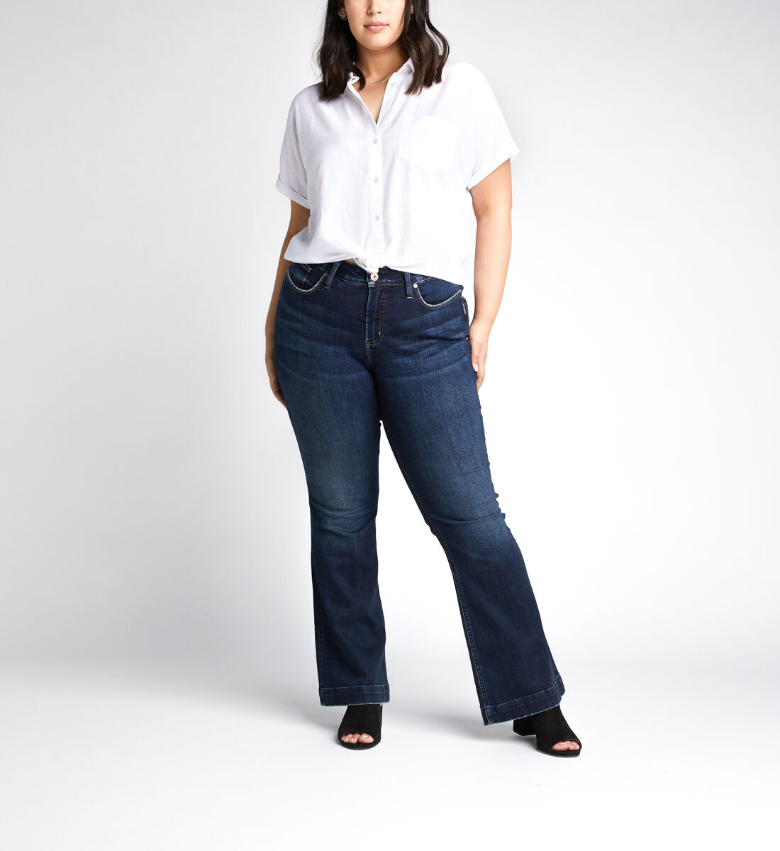 Plus size silver jeans canada shop