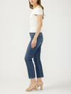 Most Wanted Mid Rise Straight Leg Ankle Jean image number 2