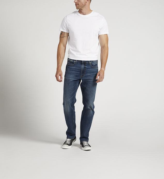 Eddie Relaxed Fit Tapered Leg Jeans