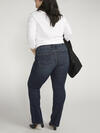 Elyse Mid Rise Slim Bootcut Jeans Plus Size image number 4