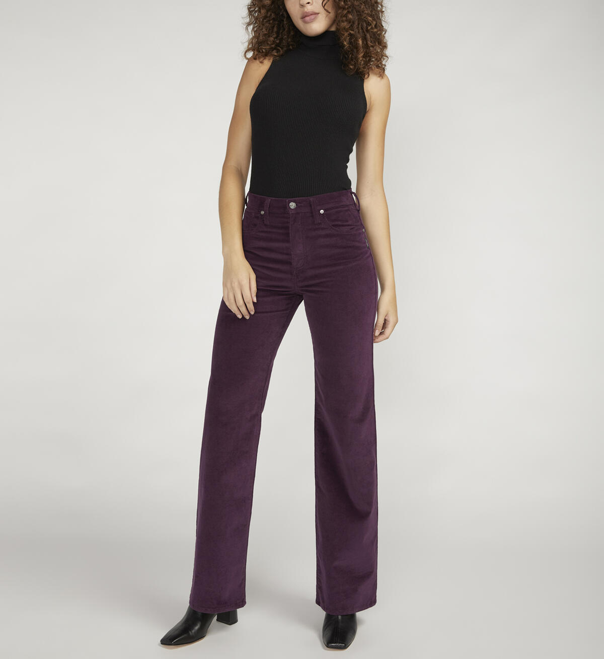 Highly Desirable High Rise Trouser Leg Pants, Mesa, hi-res image number 0