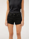 Boyfriend Mid Rise Luxe Stretch Shorts, , hi-res image number 3