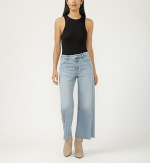 Limited Edition Studded Wide Leg Jeans