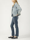 Suki Mid Rise Straight Leg Jeans image number 2