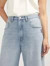 Baggy Mid Rise Wide Leg Cropped Jeans image number 4