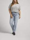 Most Wanted Mid Rise Straight Leg Jeans Plus Size, Indigo, hi-res image number 0