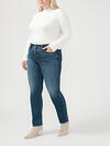 Most Wanted Mid Rise Straight Leg Jeans Plus Size image number 2