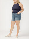 Suki Mid Rise Luxe Stretch Shorts Plus Size, , hi-res image number 2