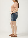 Avery High Rise Americana Luxe Stretch Shorts image number 2