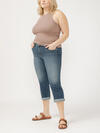 Suki Mid Rise Luxe Stretch Capri Plus Size image number 2