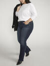 Elyse Mid Rise Slim Bootcut Jeans Plus Size, , hi-res image number 3