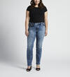 Suki Mid Rise Straight Leg Jeans Plus Size, , hi-res image number 0