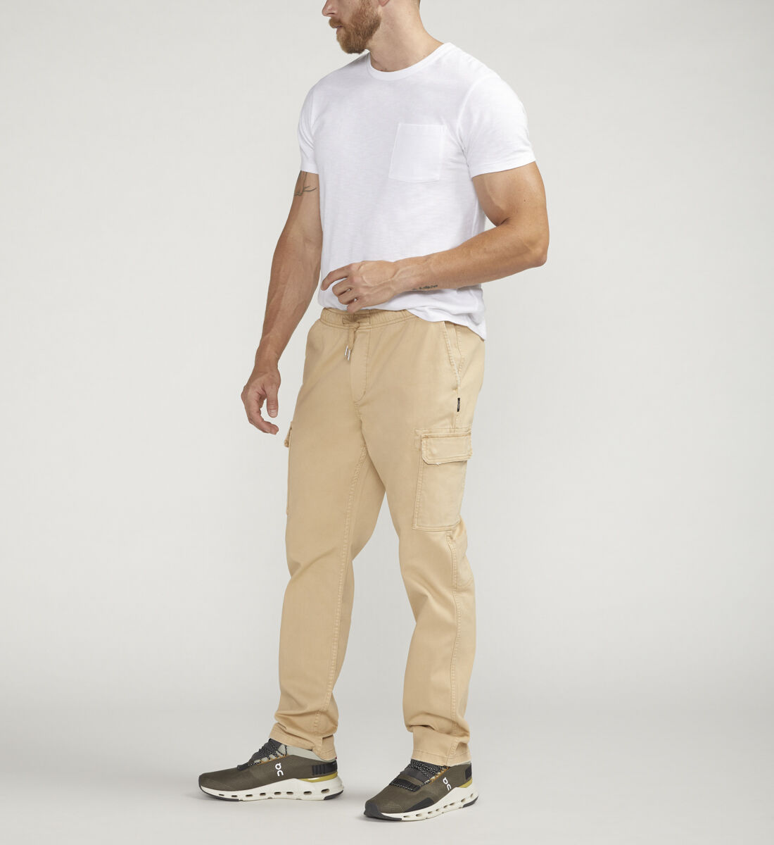 Buy Pull-On Cargo Essential Twill Pant for USD 68.00 | Silver Jeans US New