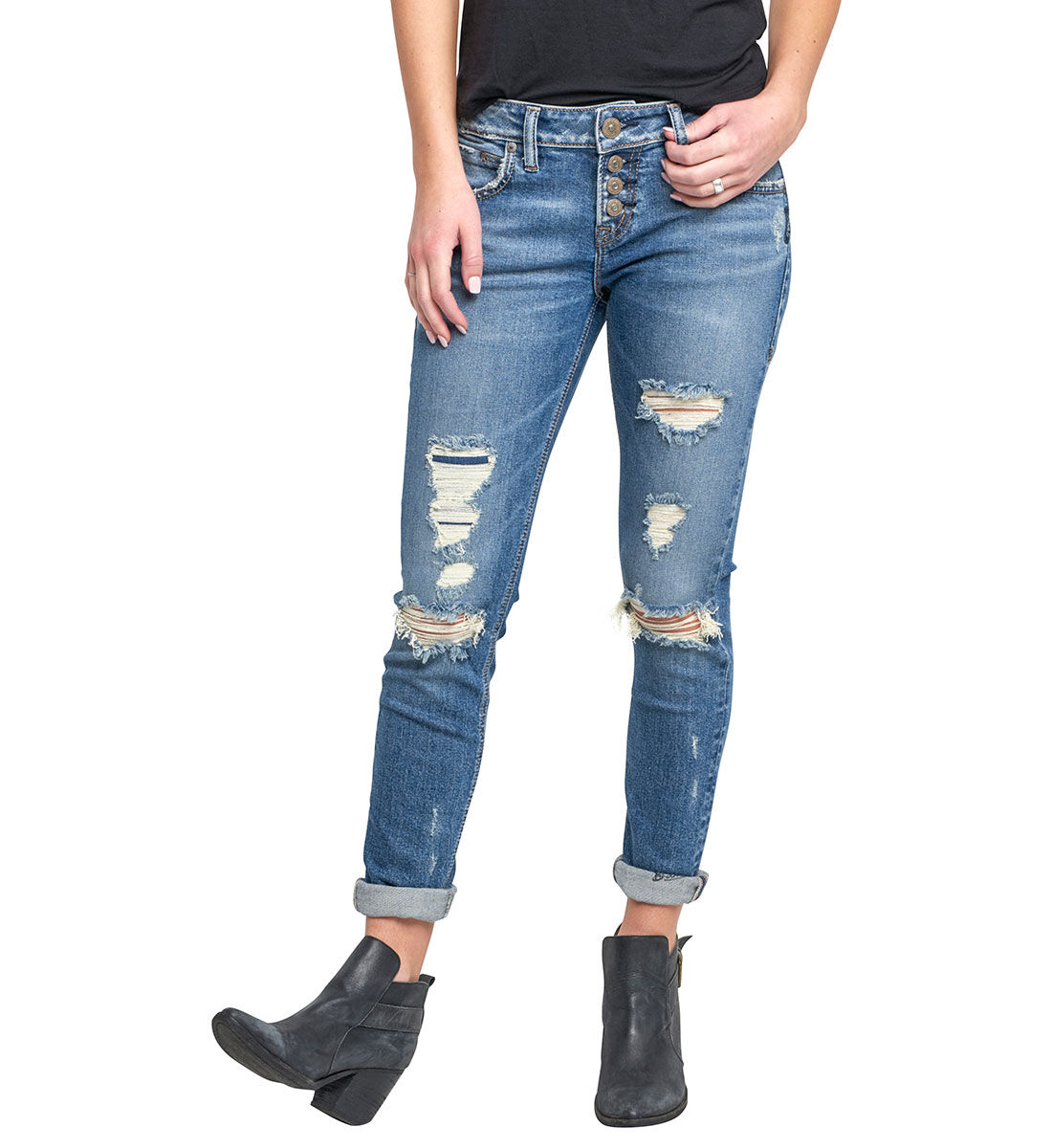 Buy Kenni Medium Wash for USD 89.00 Silver Jeans US New