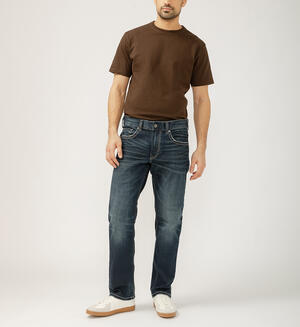 Eddie Relaxed Fit Tapered Leg Jeans
