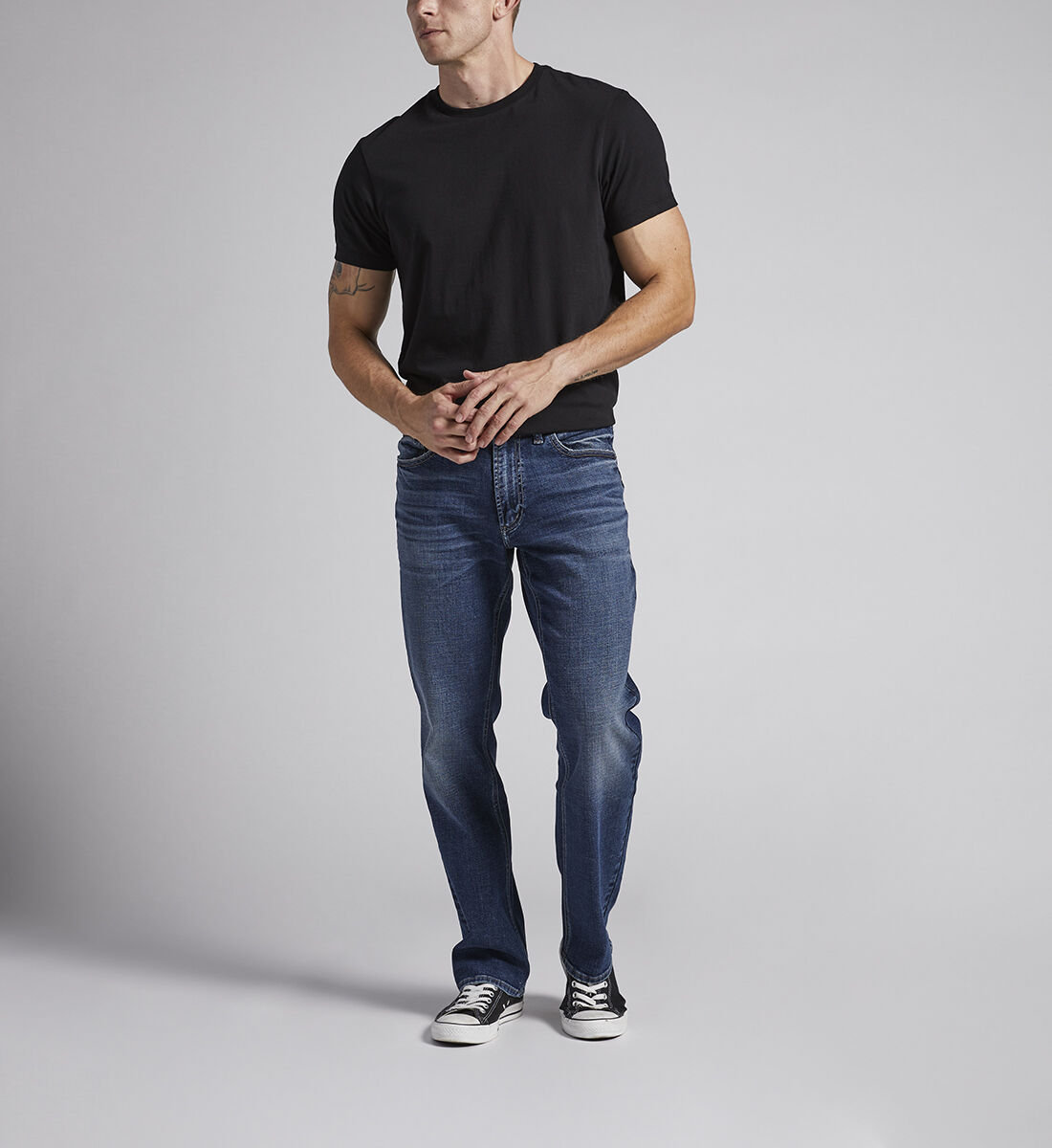 Buy Grayson Classic Fit Straight Leg Jeans for USD 49.00 Silver Jeans US New