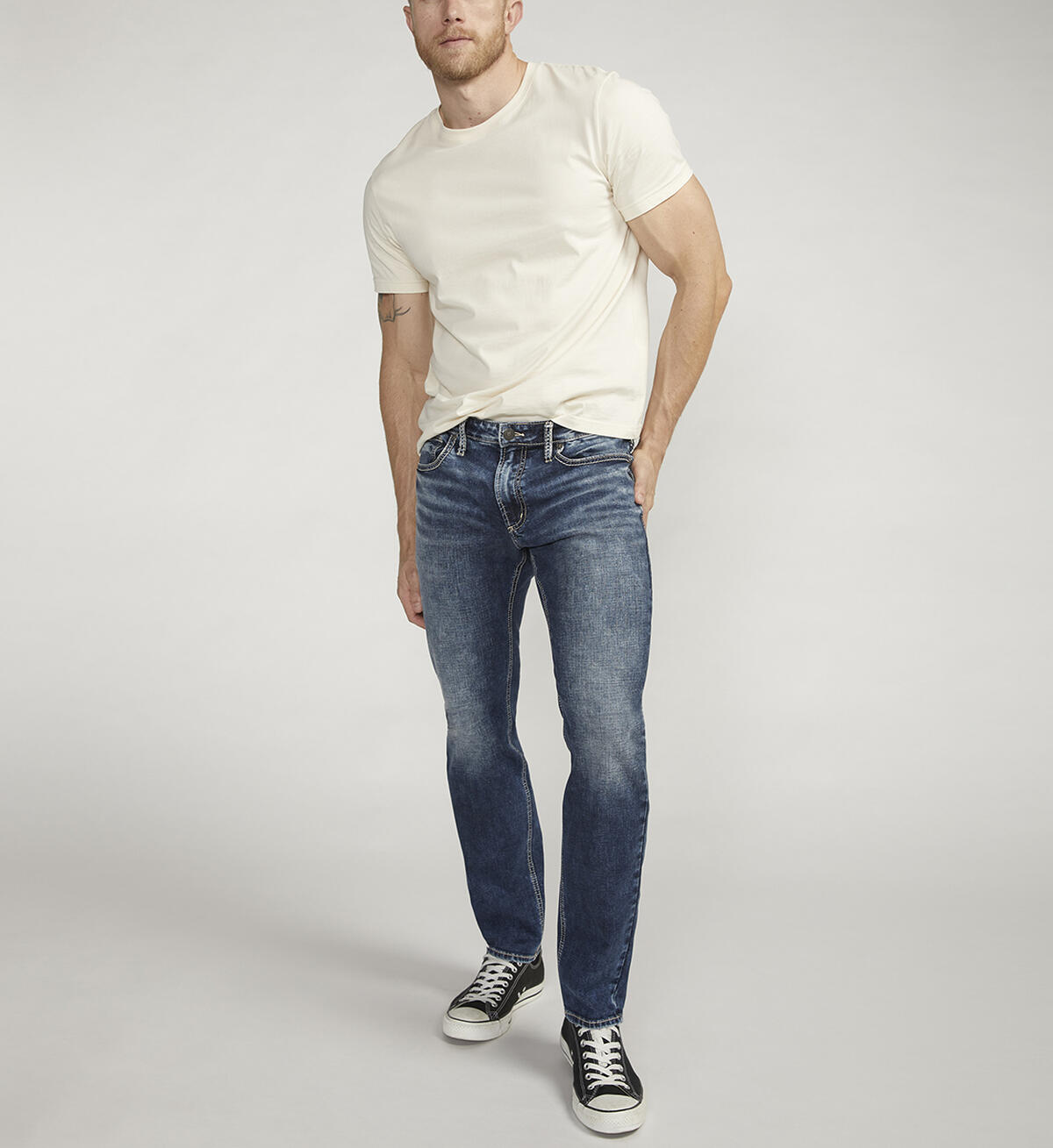 Konrad Slim Fit Slim Leg Jeans, , hi-res image number 0
