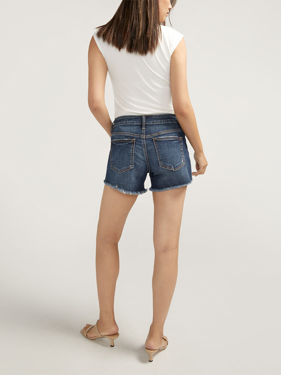 Buy Boyfriend Mid Rise Shorts for USD 24.00 | Silver Jeans