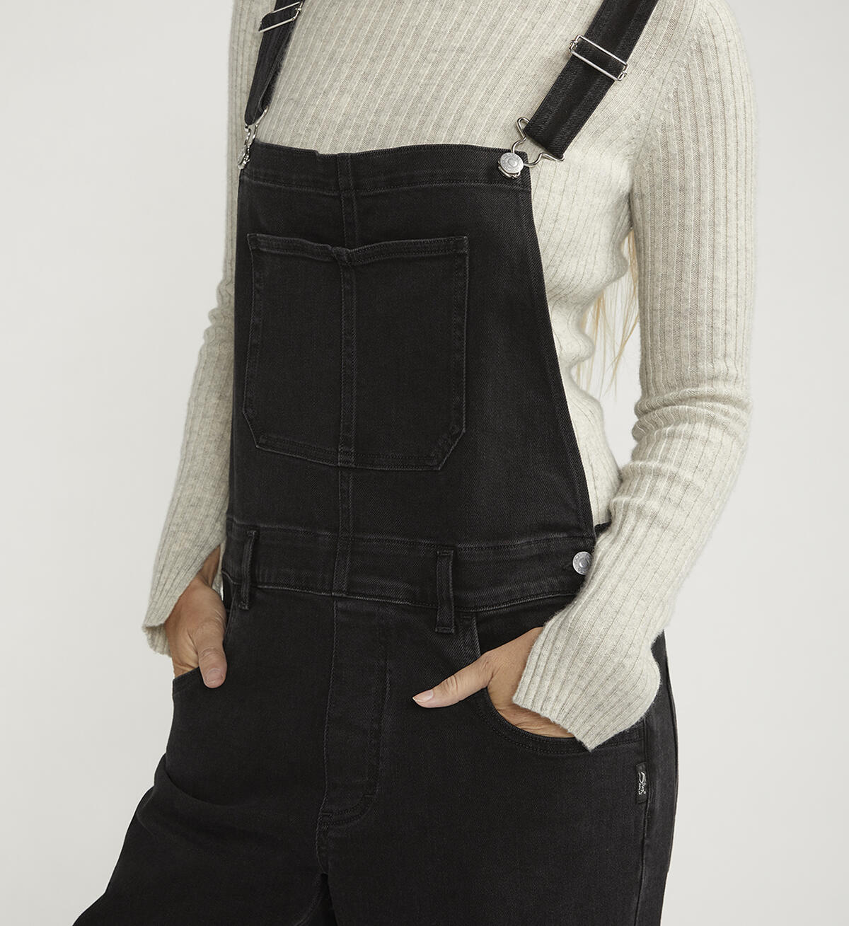Baggy Straight Leg Overalls, , hi-res image number 3