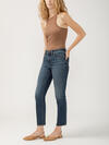 Most Wanted Mid Rise Ankle Straight Jeans, , hi-res image number 2