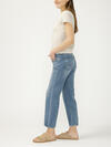Chelsea Mid Rise Straight Leg Jeans image number 2