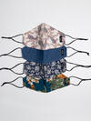 Printed Protective Face Mask -  Set of 4 image number 0