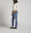 Boyfriend Mid Rise Slim Leg Jeans, Indigo, hi-res image number 2