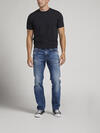 Infinite Fit Relaxed Straight Leg Jeans, Indigo, hi-res image number 0