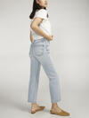 Highly Desirable High Rise Straight Leg Jeans image number 1