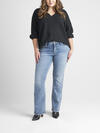 Suki Mid Rise Bootcut Jeans Plus Size image number 0